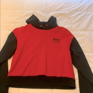 Cropped hoodie